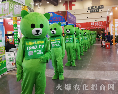     小熊爆爆，想要抱抱！2019鄭州肥料會抱抱熊萬眾矚目！