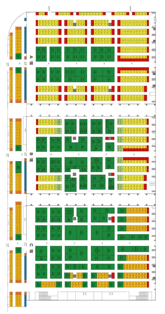 場館平面圖及展位收費標準