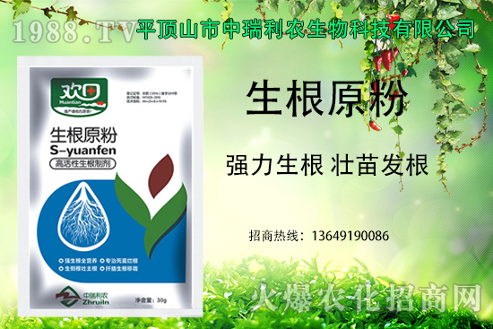 爛根、漚根、僵苗多發(fā)？作物的生根原粉！強力生根，壯苗發(fā)根！