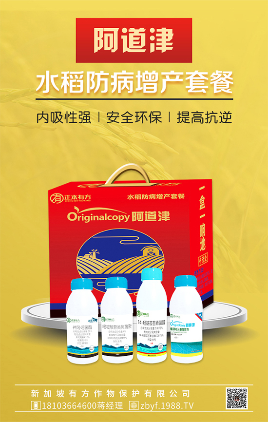     水稻防病增產(chǎn)套餐-阿道津-正本有方