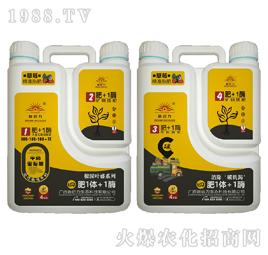 草莓專(zhuān)用（根深葉盛）-肥1體+1酶-新啟力