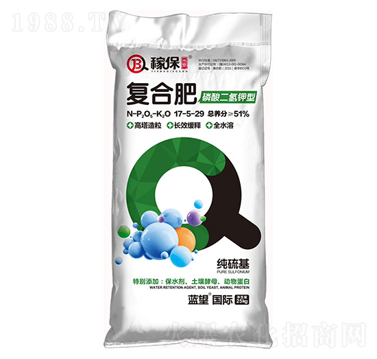 磷酸二氫鉀型復合肥17-5-29-藍望國際