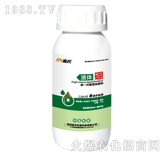 單一元素液體肥料-液體硼-富農