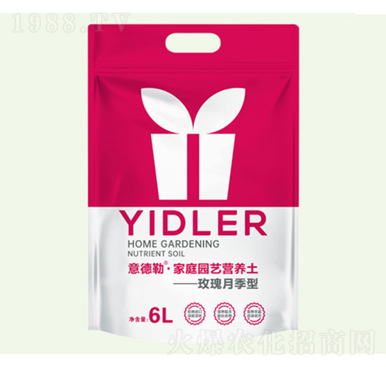 6L玫瑰月季型園藝營(yíng)養(yǎng)土-意德