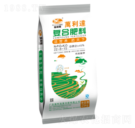 復(fù)合肥料22-8-15-萬利達(dá)-福利龍