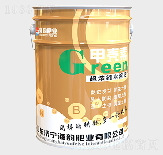 超濃縮水溶肥-甲殼素-海韻肥業(yè)