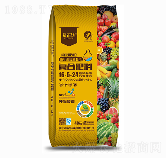 復合肥料16-5-24 綠正達