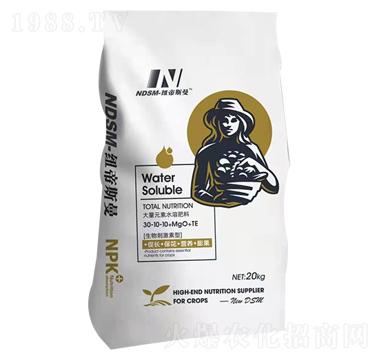 大量元素水溶肥料30-10-10+MgO+TE 根之道