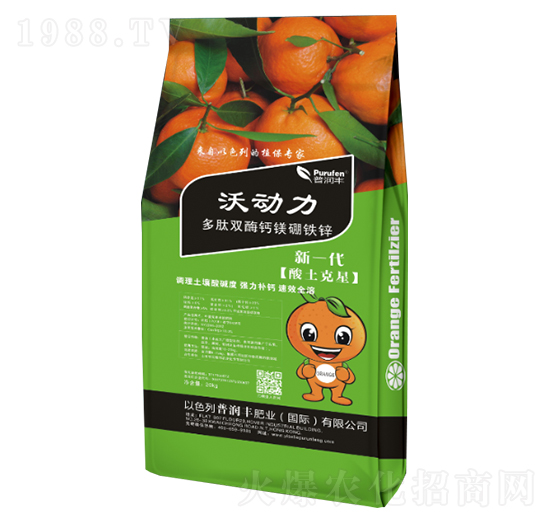 沃動力多肽雙酶鈣鎂硼鐵鋅-普潤豐