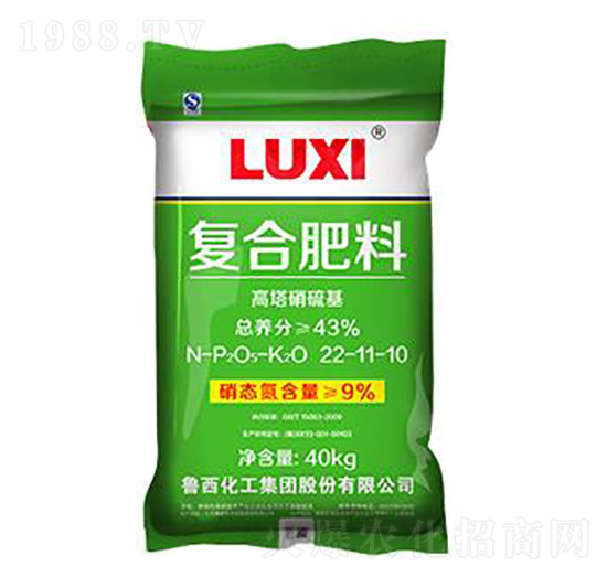 高塔硝硫基復合肥22-11-10-魯西化工