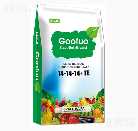 控釋復合肥料14-14-14+TE 果多夫
