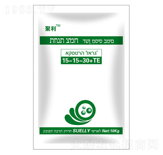 聚利水溶肥15-15-30+TE-康冉國(guó)際