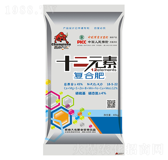 十二元素復合肥料18-5-22-晉南大化-凱美佳肥業(yè)