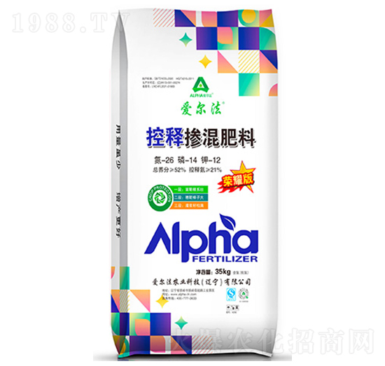 控釋摻混肥料26-14-12-愛爾法
