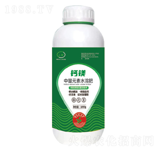 中量元素水溶肥料-螯合鈣鎂-公略生物