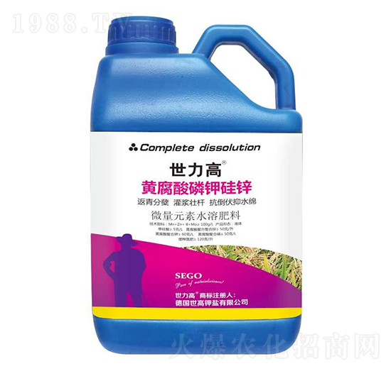 黃腐酸磷鉀硅鋅-世力高生物