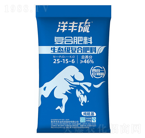 生態(tài)級復(fù)合肥料25-15-6-洋豐硫-澳特爾