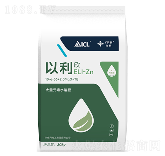 大量元素水溶肥料10-6-36+2MgO+TE-以利欣-磷化集團(tuán)