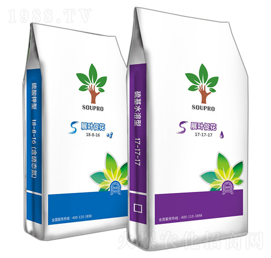 膨果轉(zhuǎn)色專(zhuān)用硫基水溶型復(fù)合肥料17-17-17-施樸樂(lè)-云圖控股