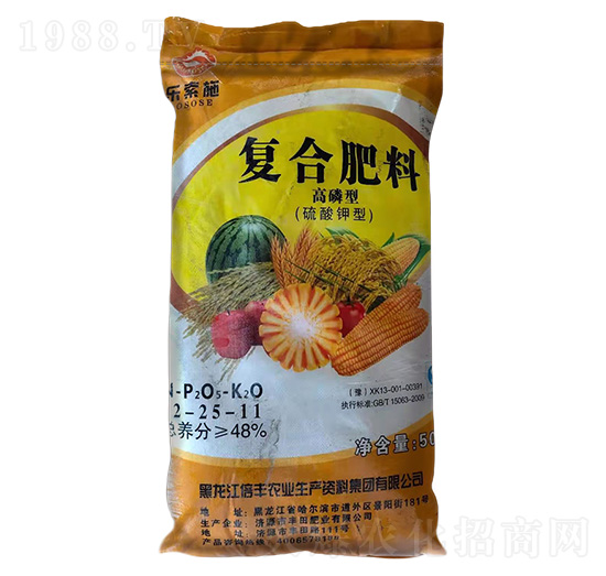 高磷硫酸鉀型復(fù)合肥料12-25-11-樂索施-倍豐農(nóng)業(yè)