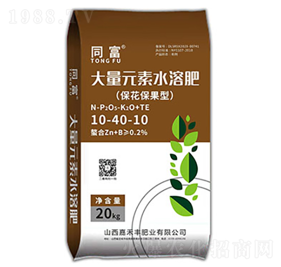 保花保果型水溶肥-同富-嘉禾豐