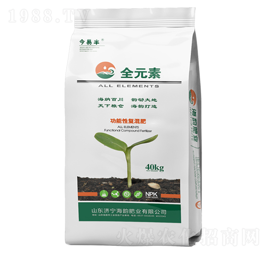 全元素功能性復混肥-今易豐-海韻生物