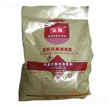 大量元素水溶肥10-15-30+TE-正旺瓜果滴灌肥-正旺農肥