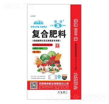 純硫酸鉀大蒜蔬菜水果專用復合肥料15-15-15-豫珠肥業(yè)