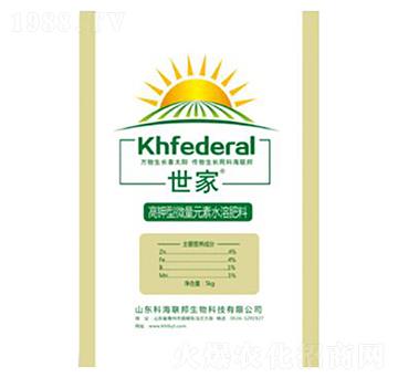 高鉀型微量元素水溶肥料-世家-科海聯(lián)邦
