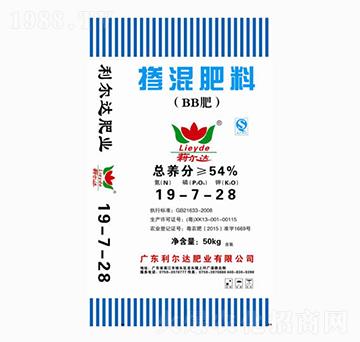 摻混肥料19-7-28-利爾達(dá)