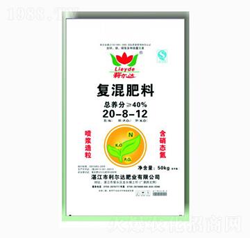50千克復(fù)混肥料20-8-12-利爾達