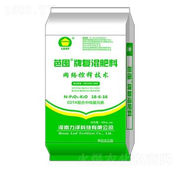 網絡狀控釋肥18-6-16-芭囤-力浮科技