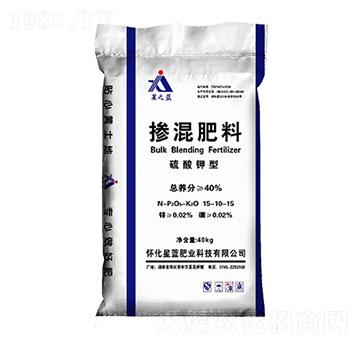 硫酸鉀型摻混肥料15-10-15-星之藍(lán)-星藍(lán)肥業(yè)