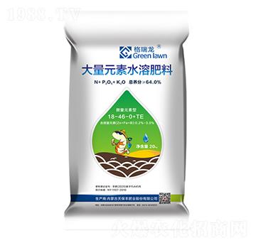 大量元素水溶肥料18-46-0+TE-格瑞龍-天宇匯景