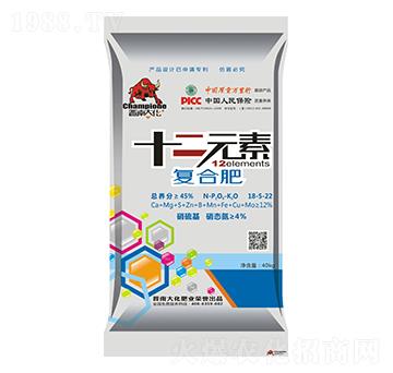 十二元素復合肥料18-5-22-晉南大化-凱美佳肥業(yè)
