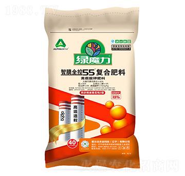 智膜雙控55復合肥料-綠魔力-愛爾法