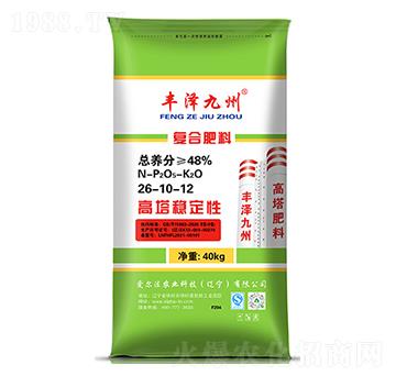 高塔穩(wěn)定性復合肥料26-10-12-豐澤九州-愛爾法