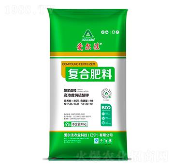 高濃度純硫酸鉀復合肥料12-23-10-愛爾法