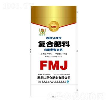 硫酸鉀復合肥料12-18-15-昆侖肥業(yè)