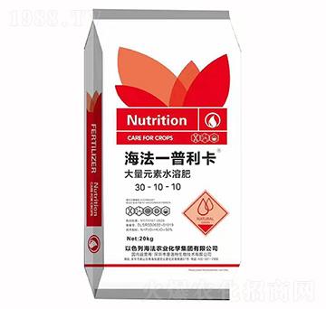 大量元素水溶肥30-10-10-普洛特