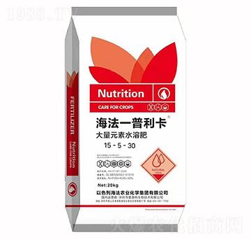 大量元素水溶肥15-5-30-普洛特