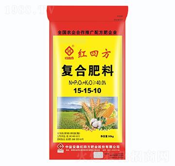 氯基復(fù)合肥料15-15-10-紅四方
