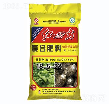 硫酸鉀含硝態(tài)氮復合肥料18-5-22-紅四方
