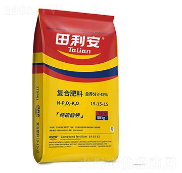 純硫酸鉀復(fù)合肥料15-15-15-田利安-龍蟒磷化工