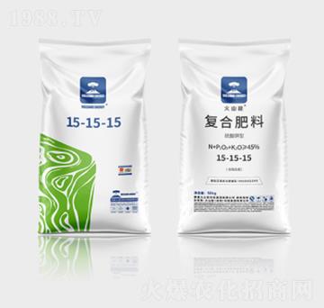 火山能硫酸鉀型復合肥料15-15-15