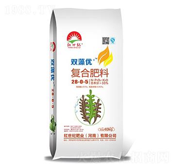 雙藻優(yōu)+復(fù)合肥料28-0-5-紅世紀(jì)