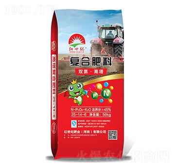 雙氮高塔復合肥料25-14-6-紅世紀